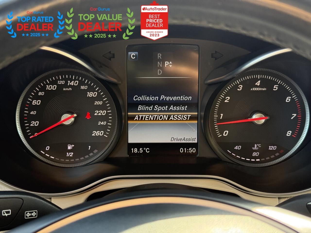 2017 Mercedes-Benz GLC PREMIUM PKG | MB SERVICED | AMBIENT LIGHTING | PANO | LOADED Photo