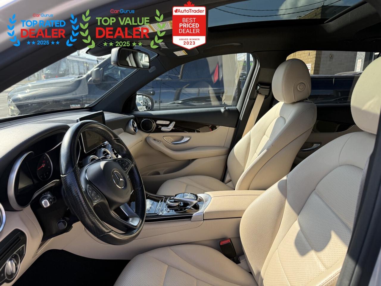 2017 Mercedes-Benz GLC PREMIUM PKG | MB SERVICED | AMBIENT LIGHTING | PANO | LOADED Photo