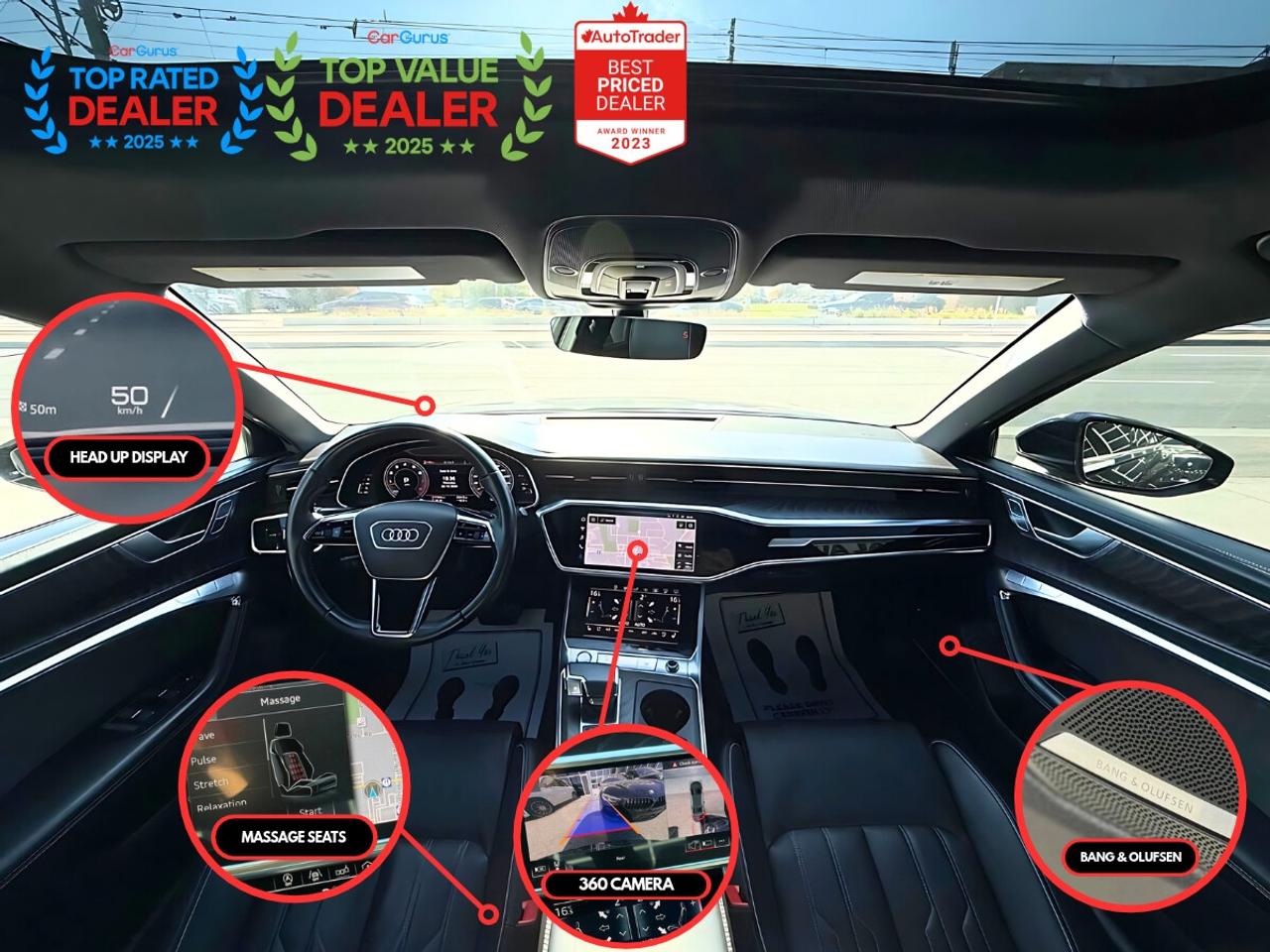 2019 Audi A6 TECHNIK S-LINE | ONE OWNER | B&O | 360 CAMERA | MASSAGE | HUD | LOADED Photo1