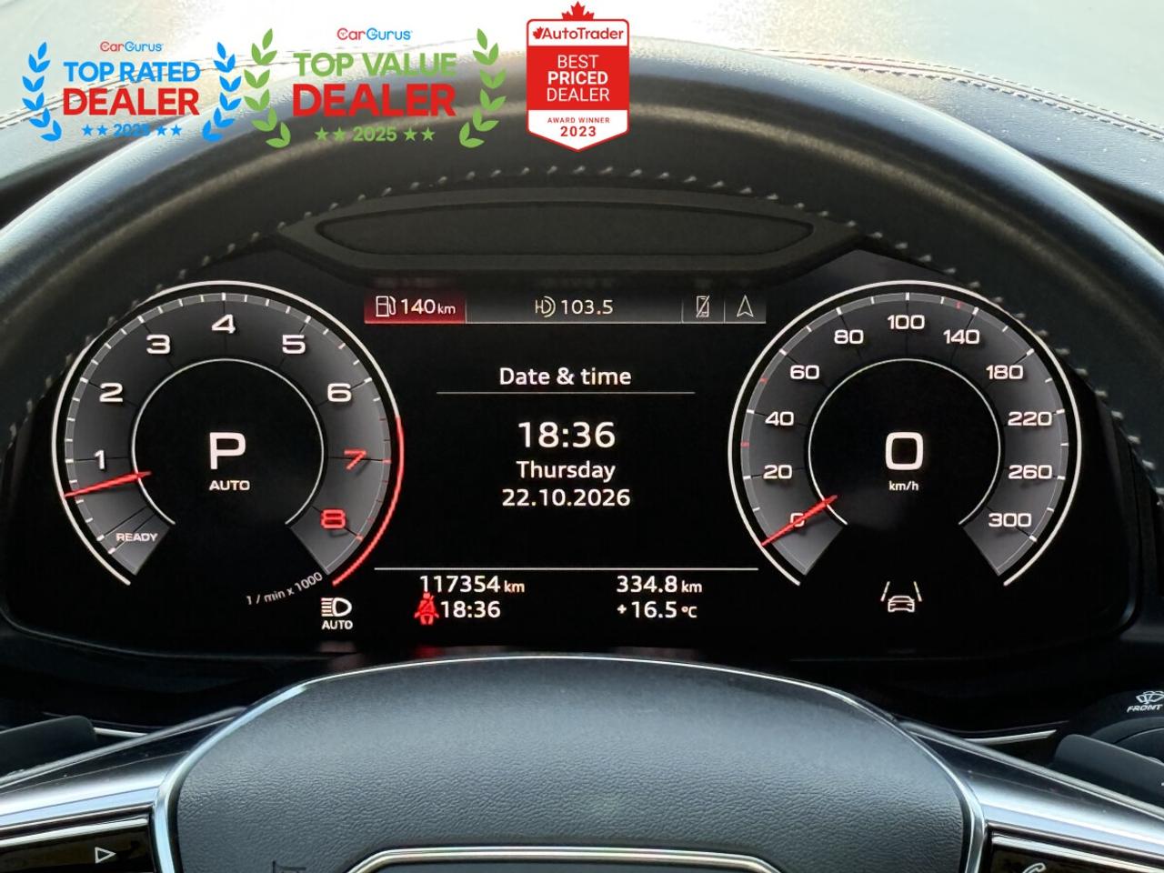 2019 Audi A6 TECHNIK S-LINE | ONE OWNER | B&O | 360 CAMERA | MASSAGE | HUD | LOADED Photo