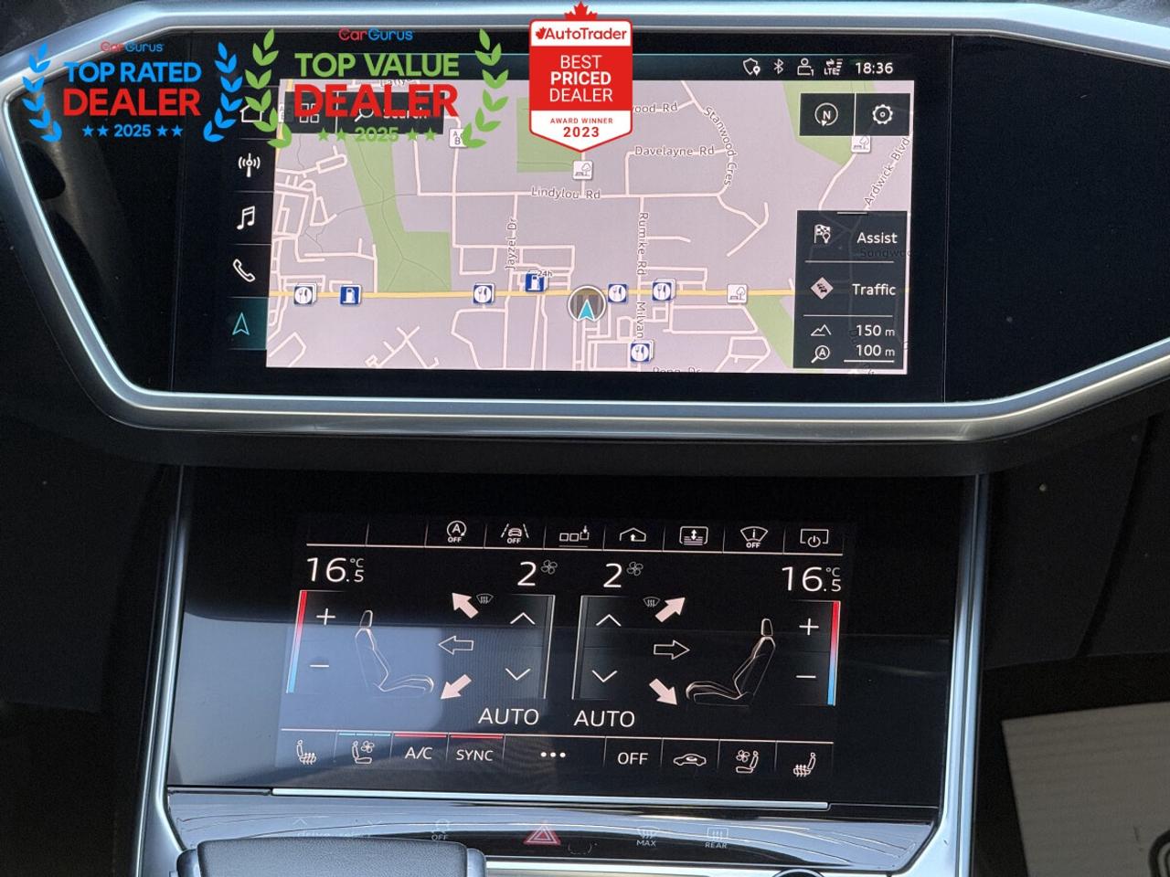 2019 Audi A6 TECHNIK S-LINE | ONE OWNER | B&O | 360 CAMERA | MASSAGE | HUD | LOADED Photo