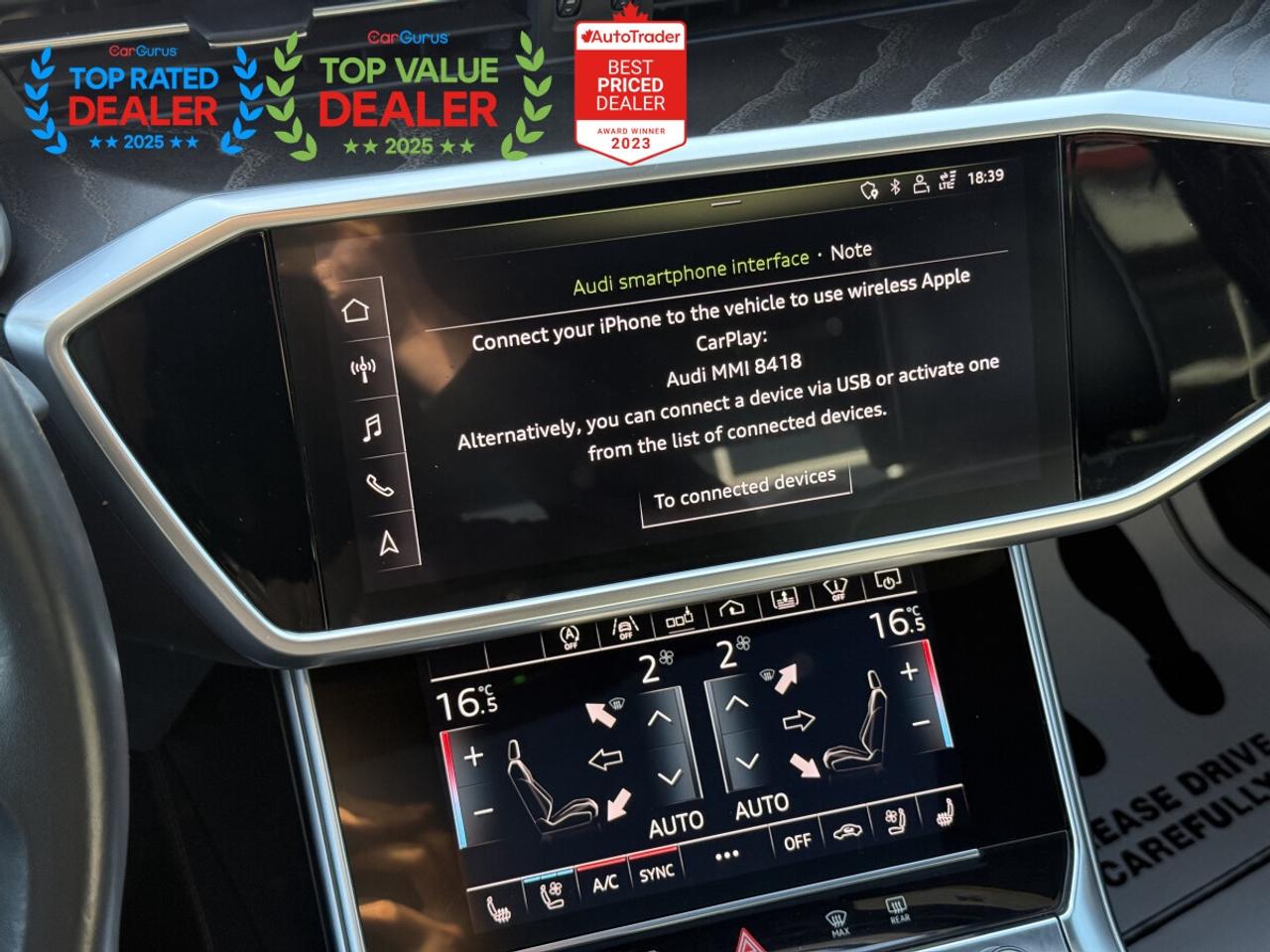 2019 Audi A6 TECHNIK S-LINE | ONE OWNER | B&O | 360 CAMERA | MASSAGE | HUD | LOADED Photo