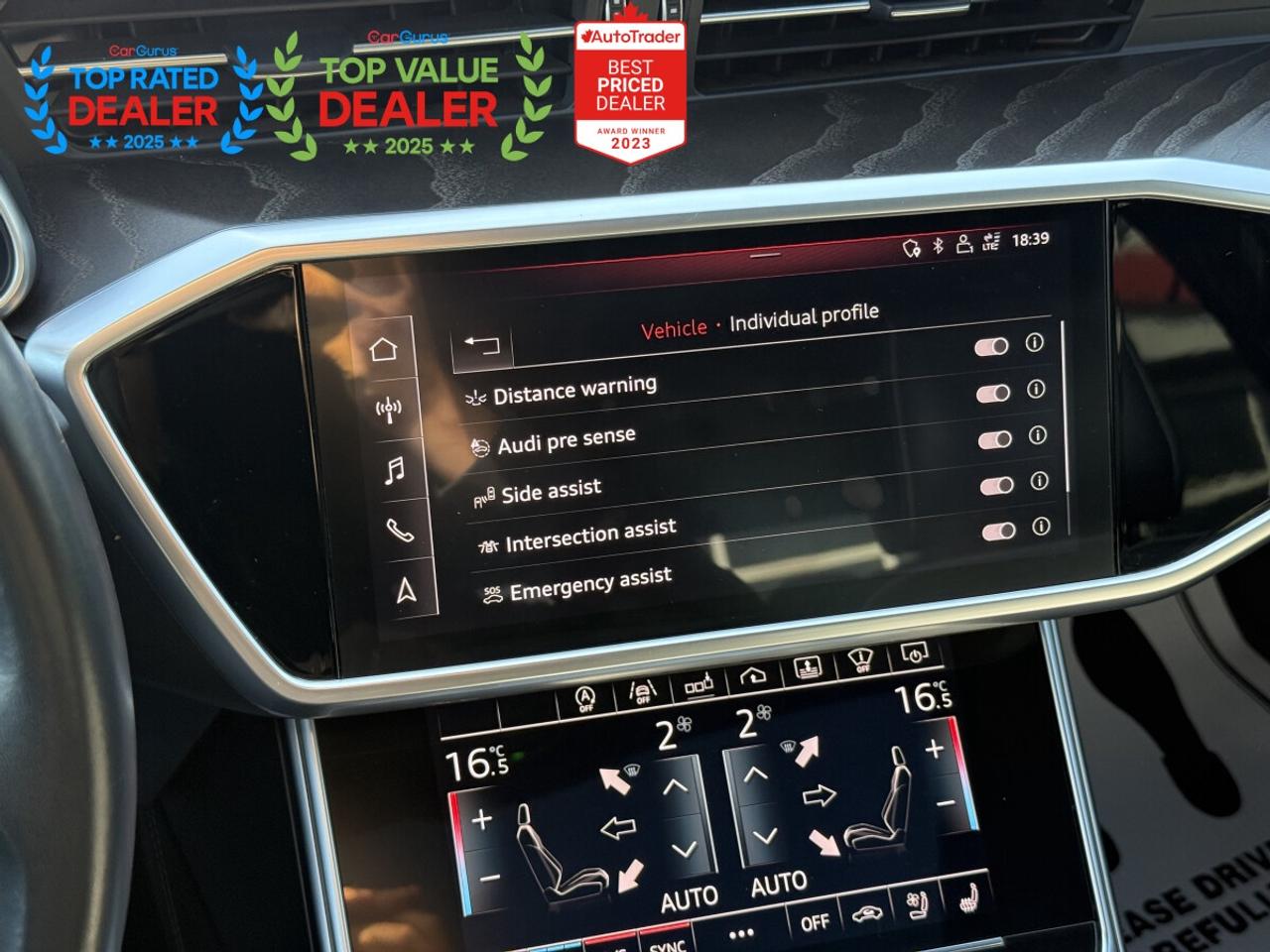 2019 Audi A6 TECHNIK S-LINE | ONE OWNER | B&O | 360 CAMERA | MASSAGE | HUD | LOADED Photo