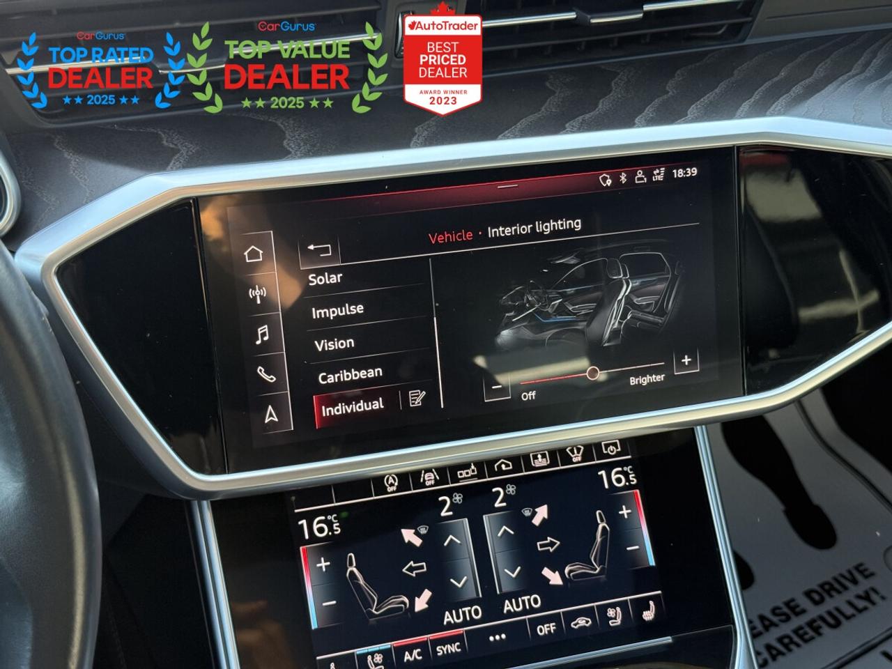 2019 Audi A6 TECHNIK S-LINE | ONE OWNER | B&O | 360 CAMERA | MASSAGE | HUD | LOADED Photo