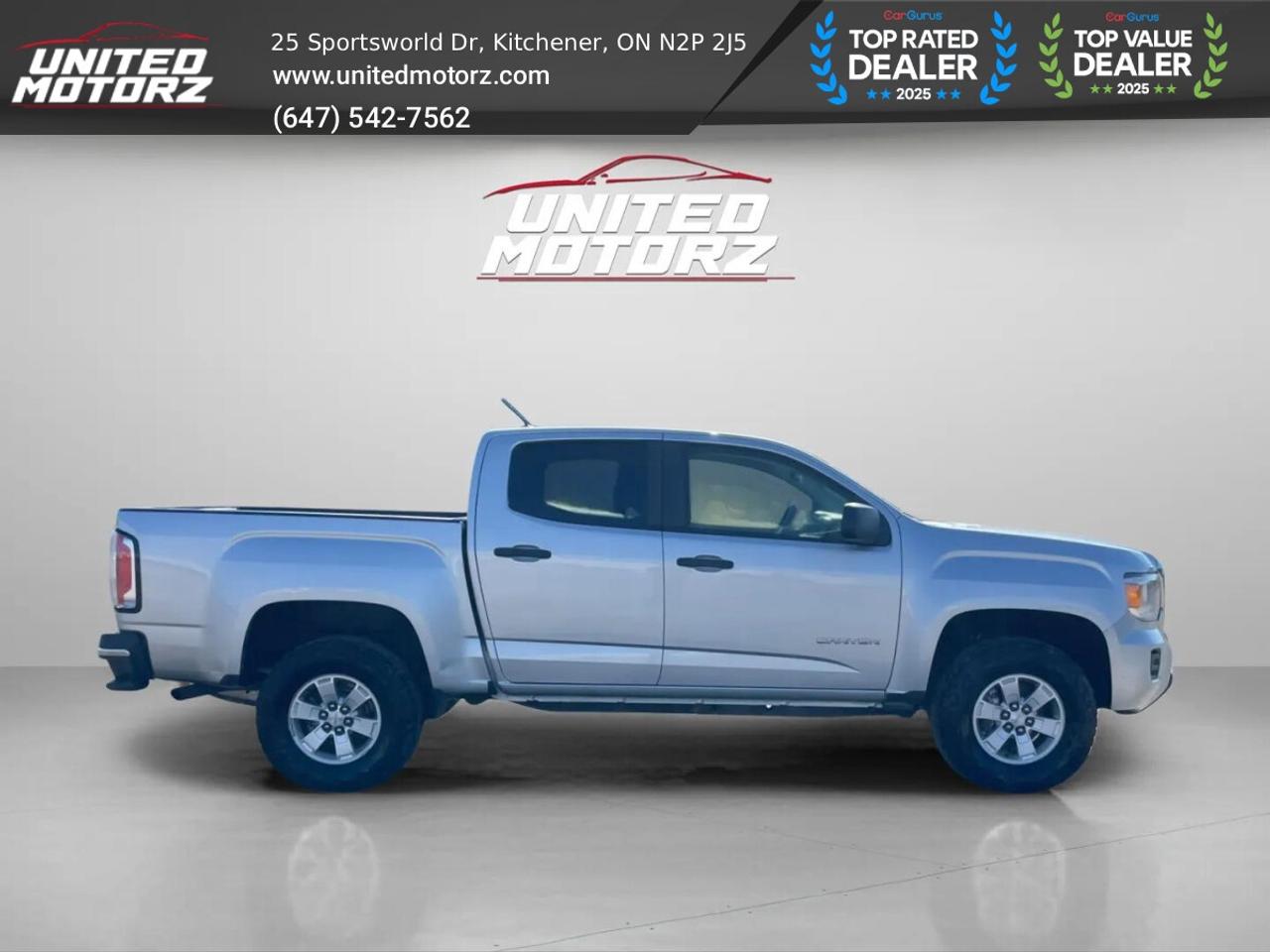2017 GMC Canyon CREW CAB 128.3" RWD 3.6L 6cyl~SAFETY CERTIFIED~ Photo