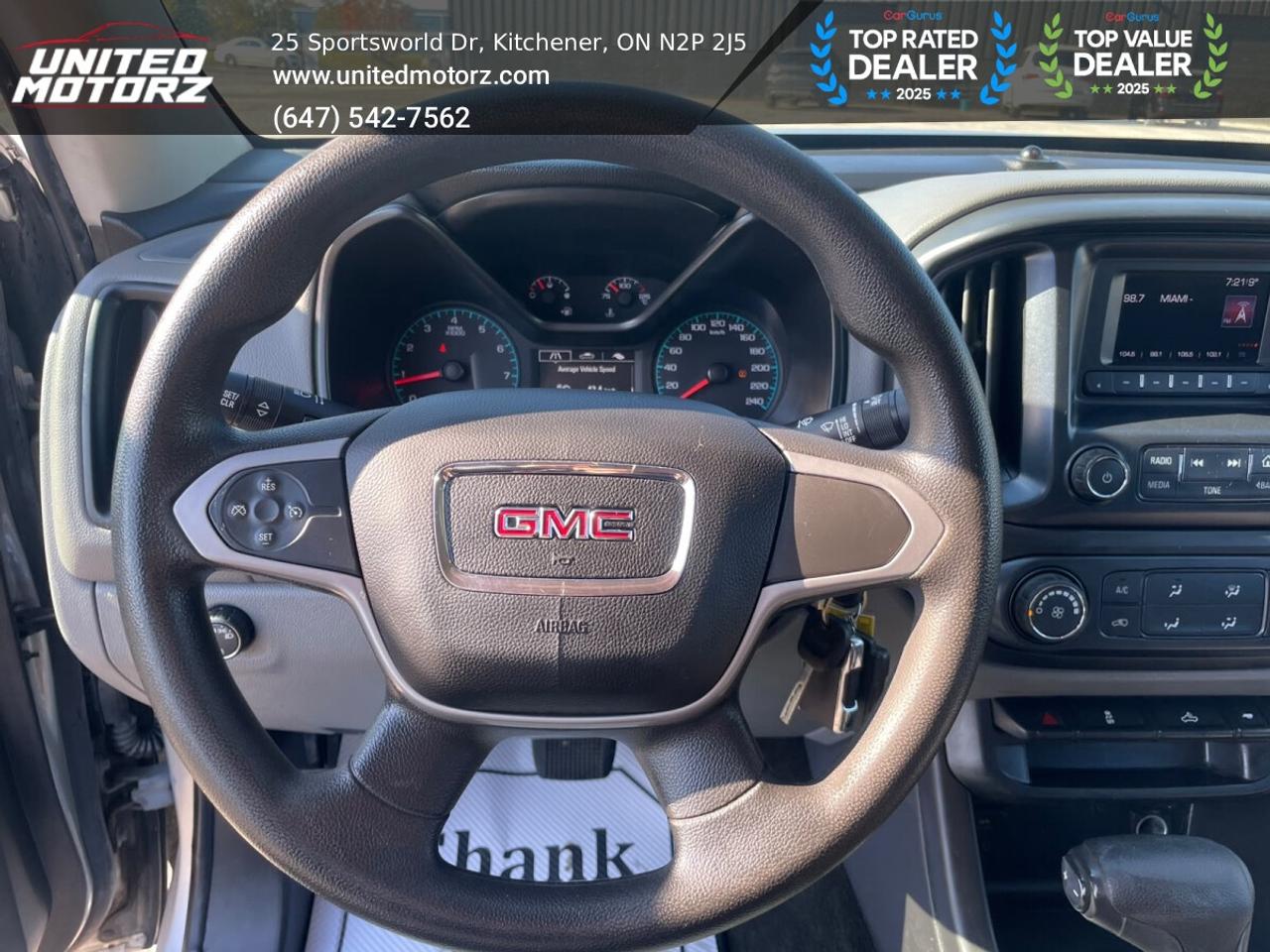2017 GMC Canyon CREW CAB 128.3" RWD 3.6L 6cyl~SAFETY CERTIFIED~ Photo