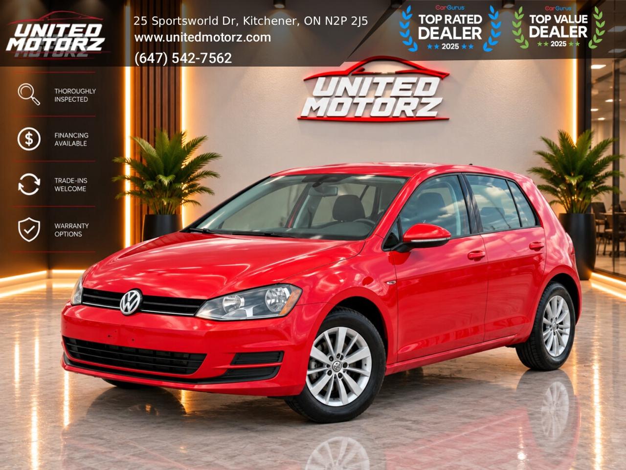 2016 Volkswagen Golf HB MAN 1.8 TSI HIGHLINE MANUAL FWD ~SAFETY CERTIFI Photo