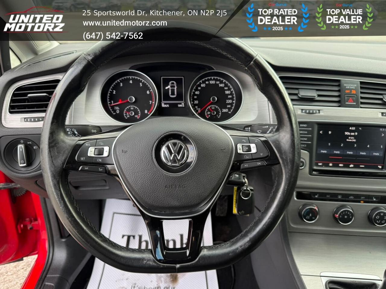2016 Volkswagen Golf HB MAN 1.8 TSI HIGHLINE MANUAL FWD ~SAFETY CERTIFI Photo