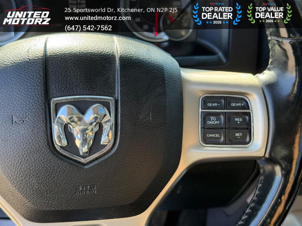 2015 RAM 1500 Laramie ECO DIESEL CREW CAB 4WD 3.0L 6cyl~SAFETY C Photo