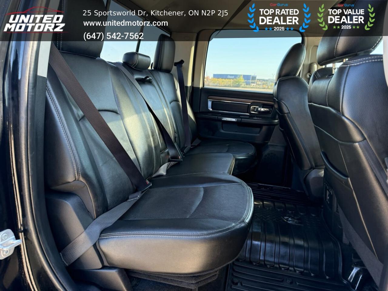 2015 RAM 1500 Laramie ECO DIESEL CREW CAB 4WD 3.0L 6cyl~SAFETY C Photo