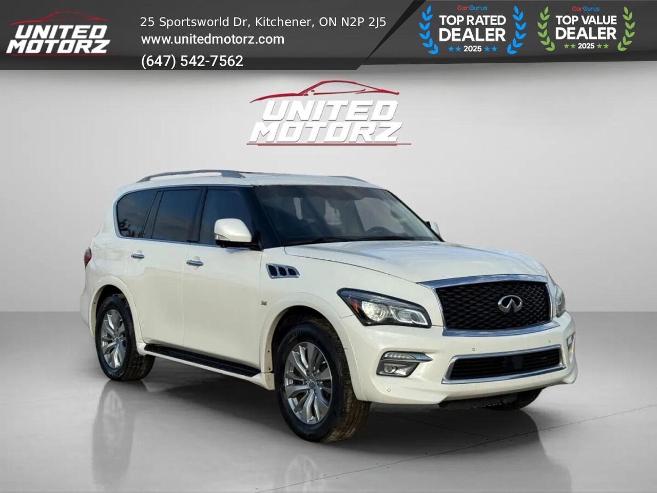2015 Infiniti QX80 RWD 5.6L V8~SAFETY CERTIFEID~ Photo