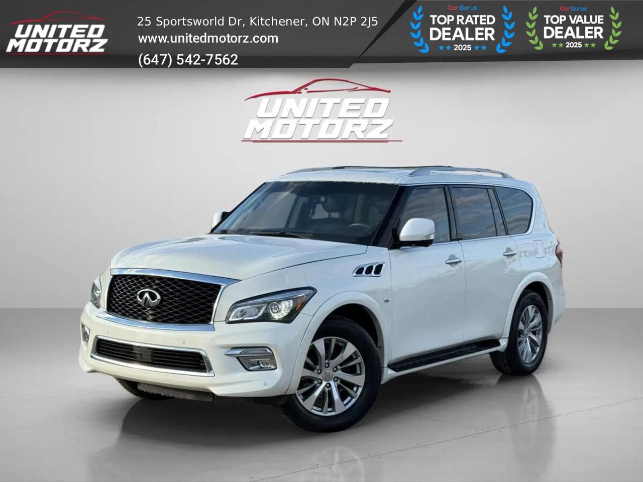 2015 Infiniti QX80 RWD 5.6L V8~SAFETY CERTIFEID~ Photo