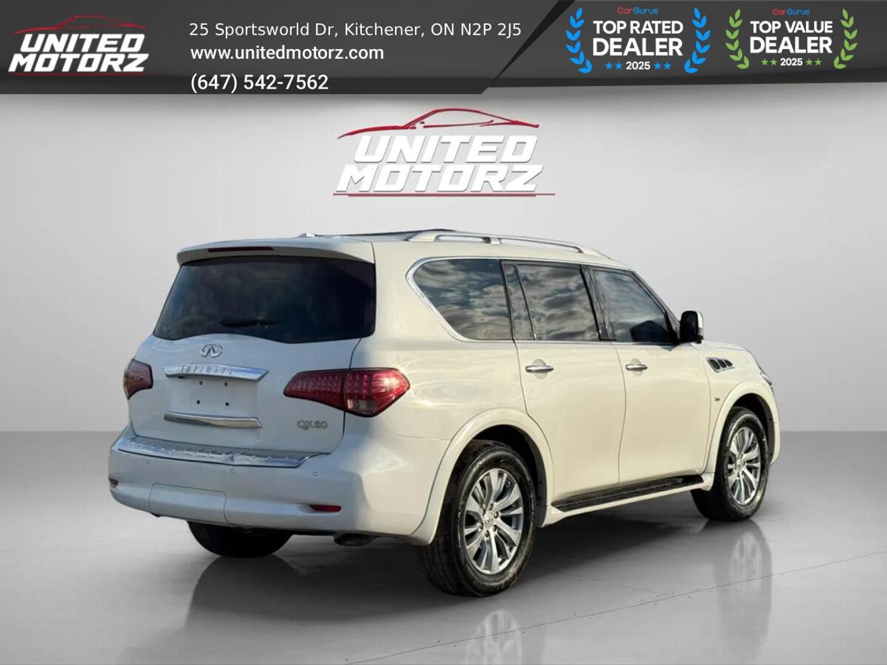 2015 Infiniti QX80 RWD 5.6L V8~SAFETY CERTIFEID~ Photo