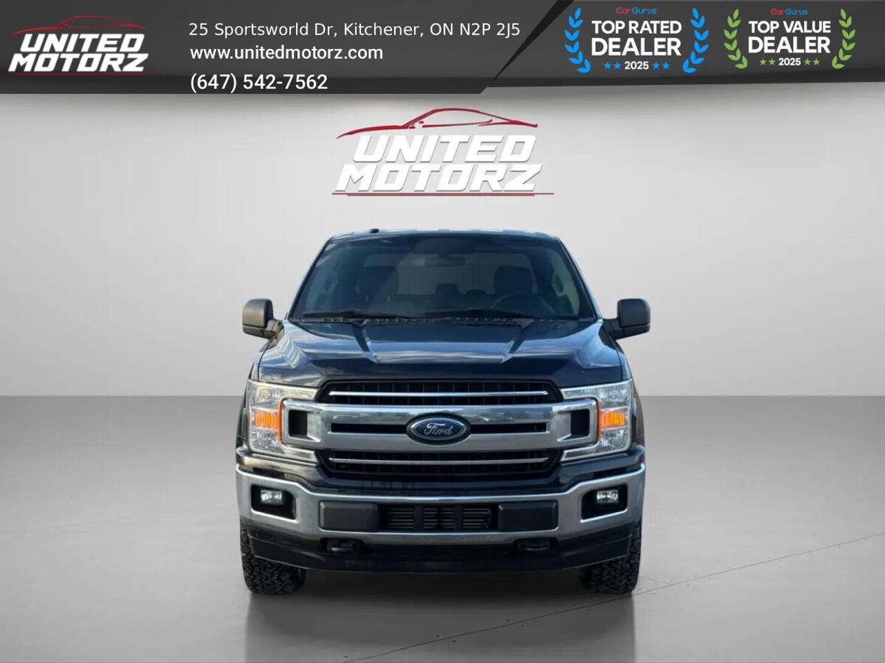 2018 Ford F-150 XLT SUPER CREW 5.5' BOX 4WD 2.7L 6cyl~SAFETY CERTI Photo2