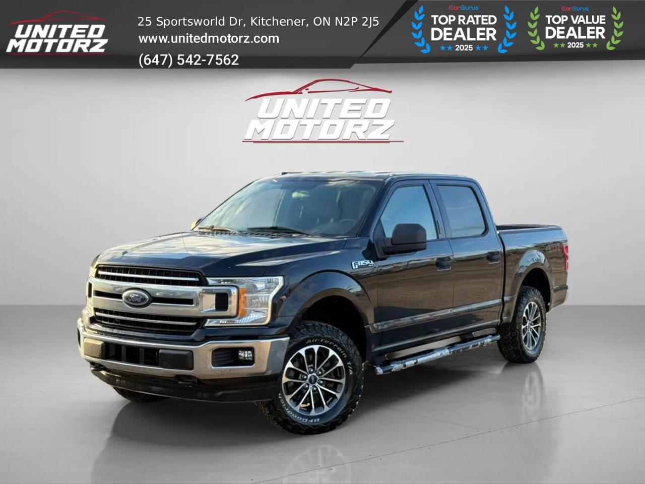 2018 Ford F-150 XLT SUPER CREW 5.5' BOX 4WD 2.7L 6cyl~SAFETY CERTI Photo5