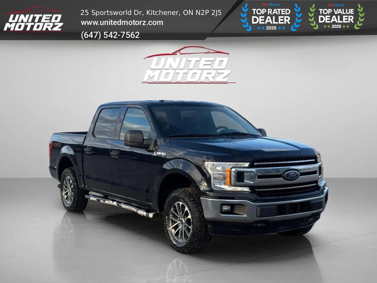 2018 Ford F-150 XLT SUPER CREW 5.5' BOX 4WD 2.7L 6cyl~SAFETY CERTI Photo