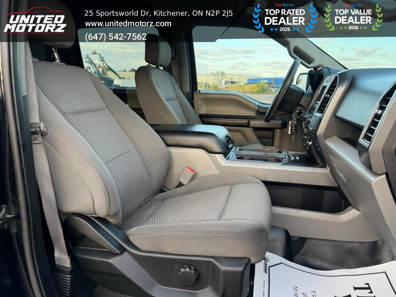 2018 Ford F-150 XLT SUPER CREW 5.5' BOX 4WD 2.7L 6cyl~SAFETY CERTI Photo