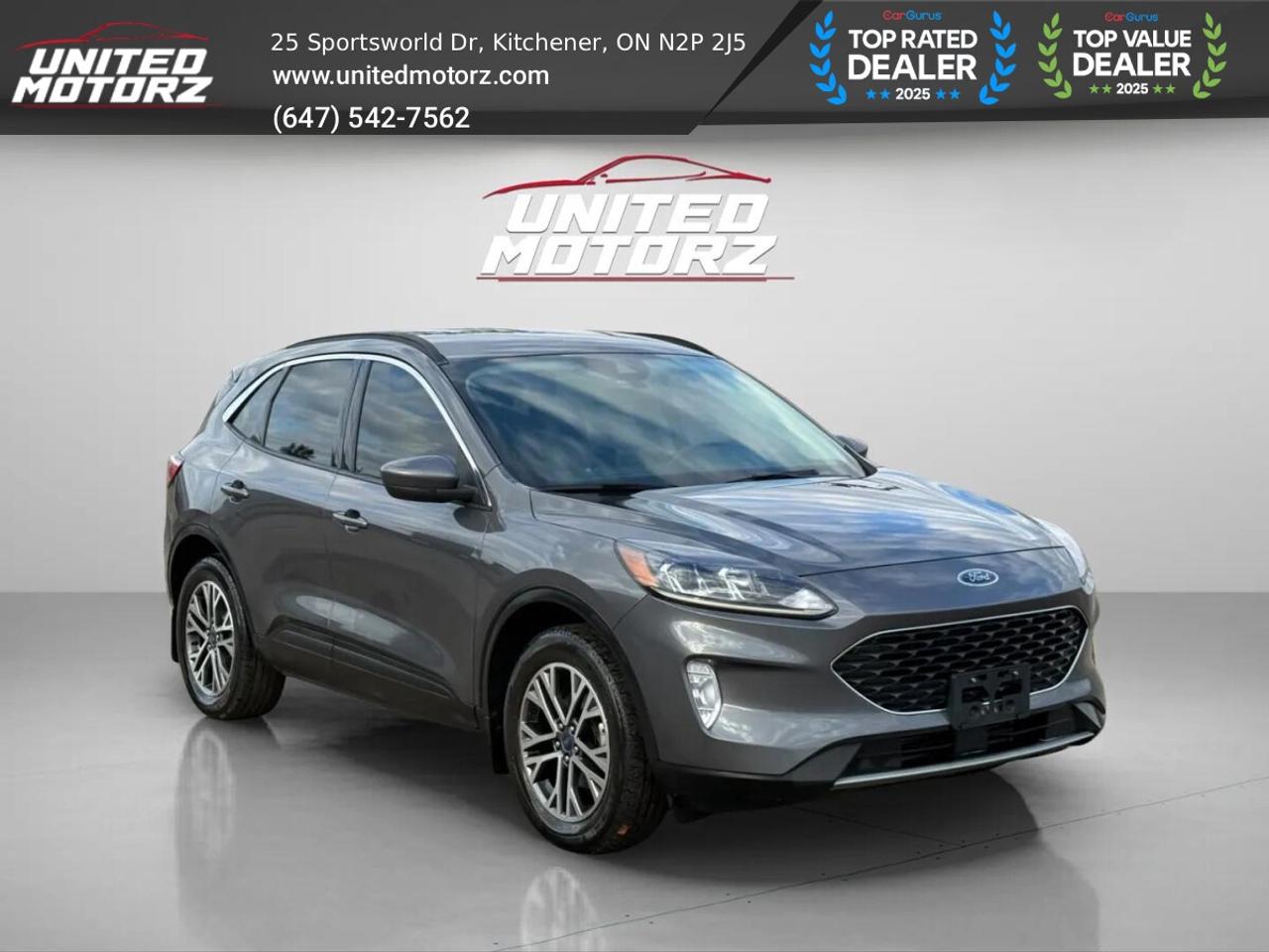2021 Ford Escape SEL AWD 2.0L~SAFETY CERTIFIED~ONE OWNER~ Photo3