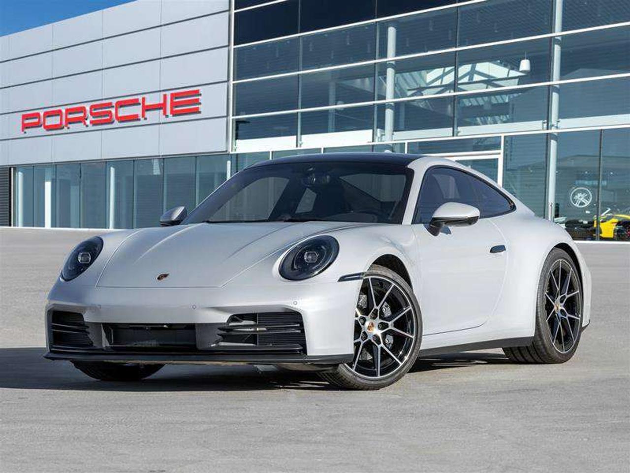 2025 Porsche 911 Carrera Coupe Sport Chrono Pkg Sport Exhaust System incl. Tailpipes in Black 20/21 Carrera S Wheel Photo