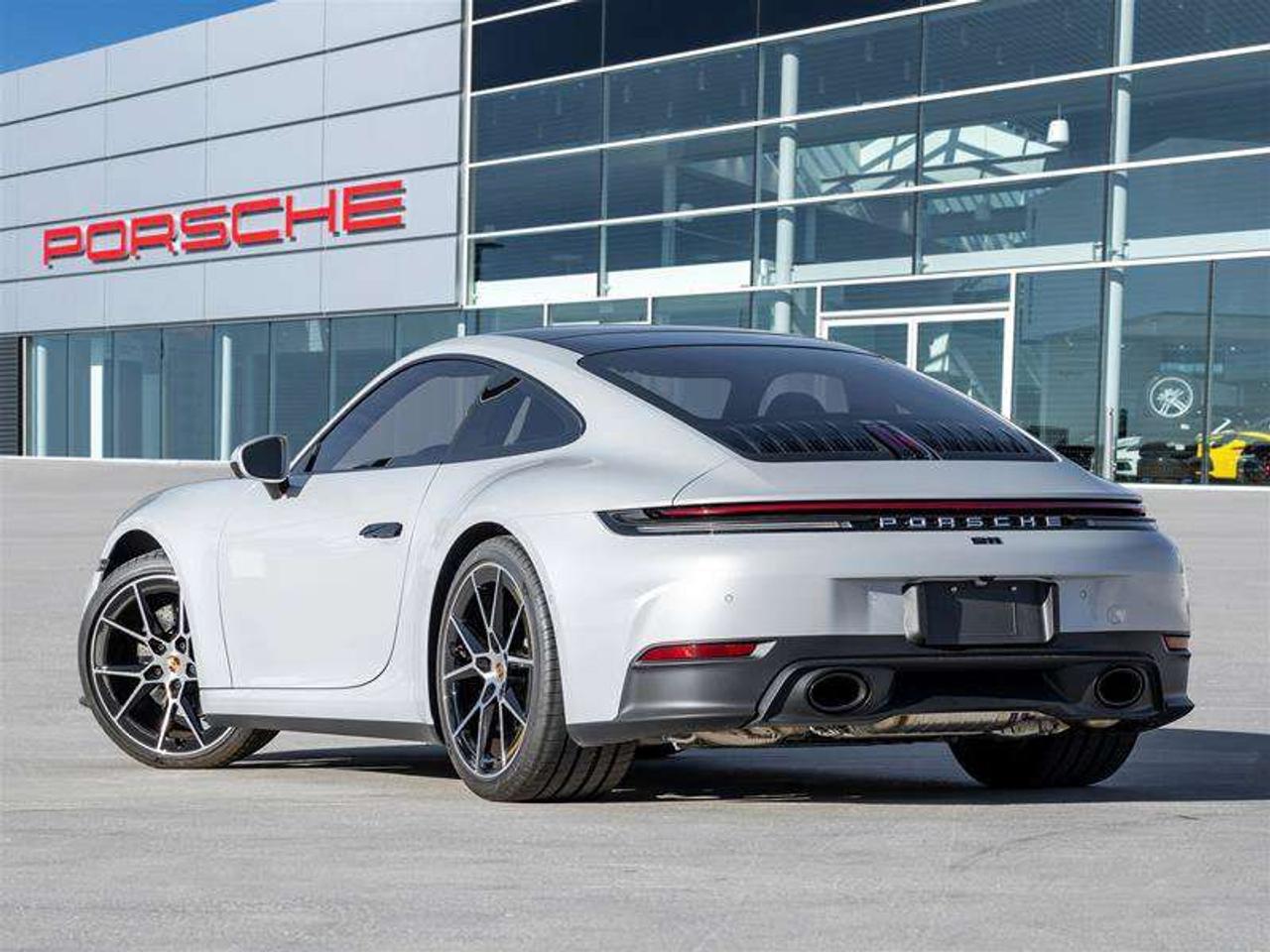 2025 Porsche 911 Carrera Coupe Sport Chrono Pkg Sport Exhaust System incl. Tailpipes in Black 20/21 Carrera S Wheel Photo