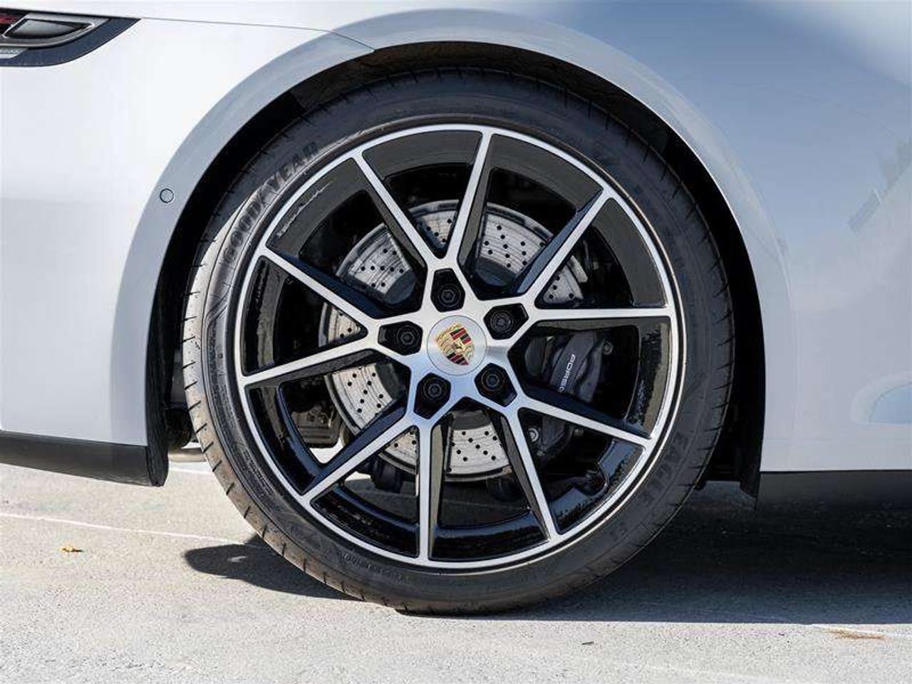 2025 Porsche 911 Carrera Coupe Sport Chrono Pkg Sport Exhaust System incl. Tailpipes in Black 20/21 Carrera S Wheel Photo