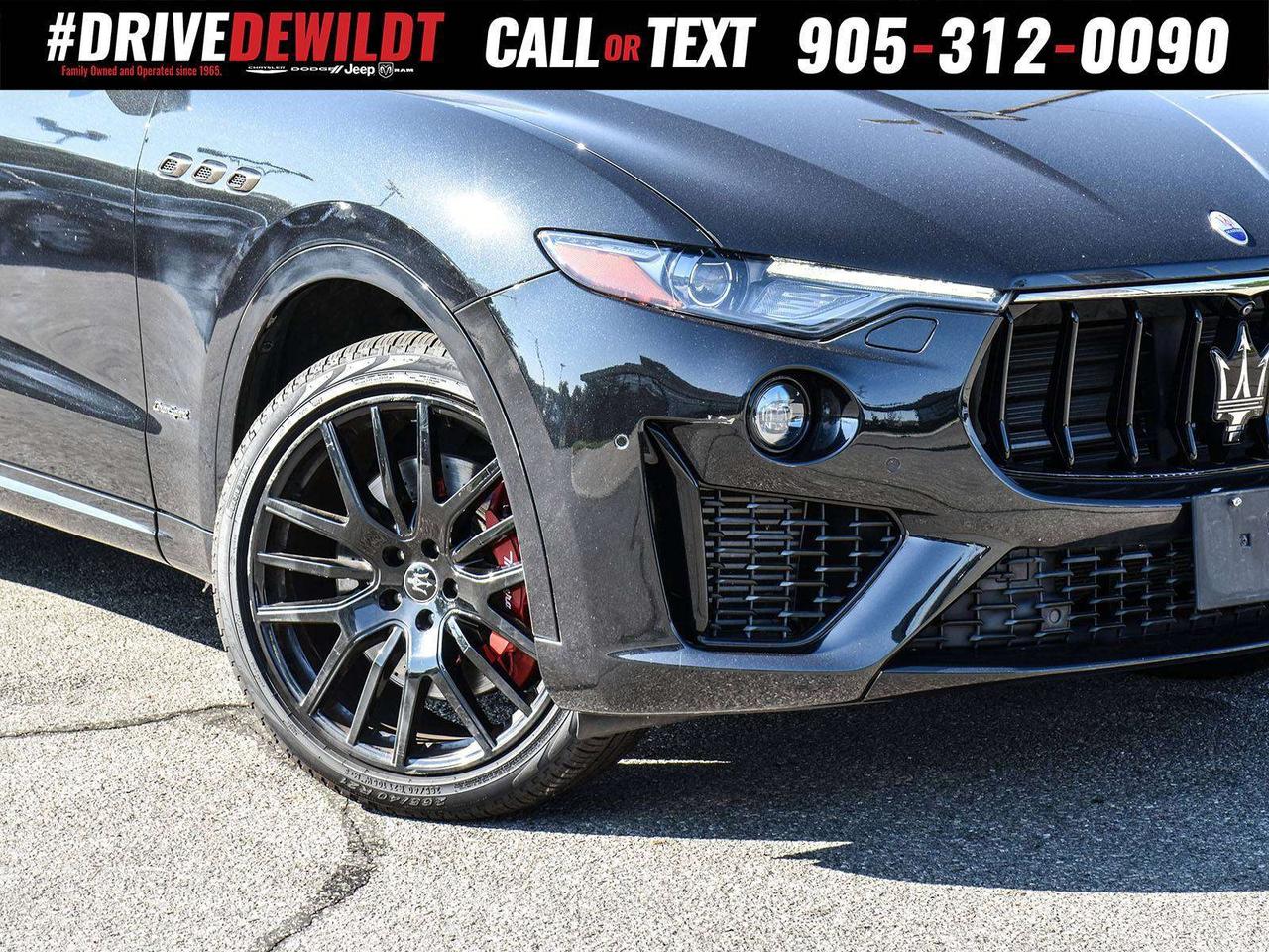 2019 Maserati Levante S GRANSPORT   RED LEATHER   PANO ROOF Photo5