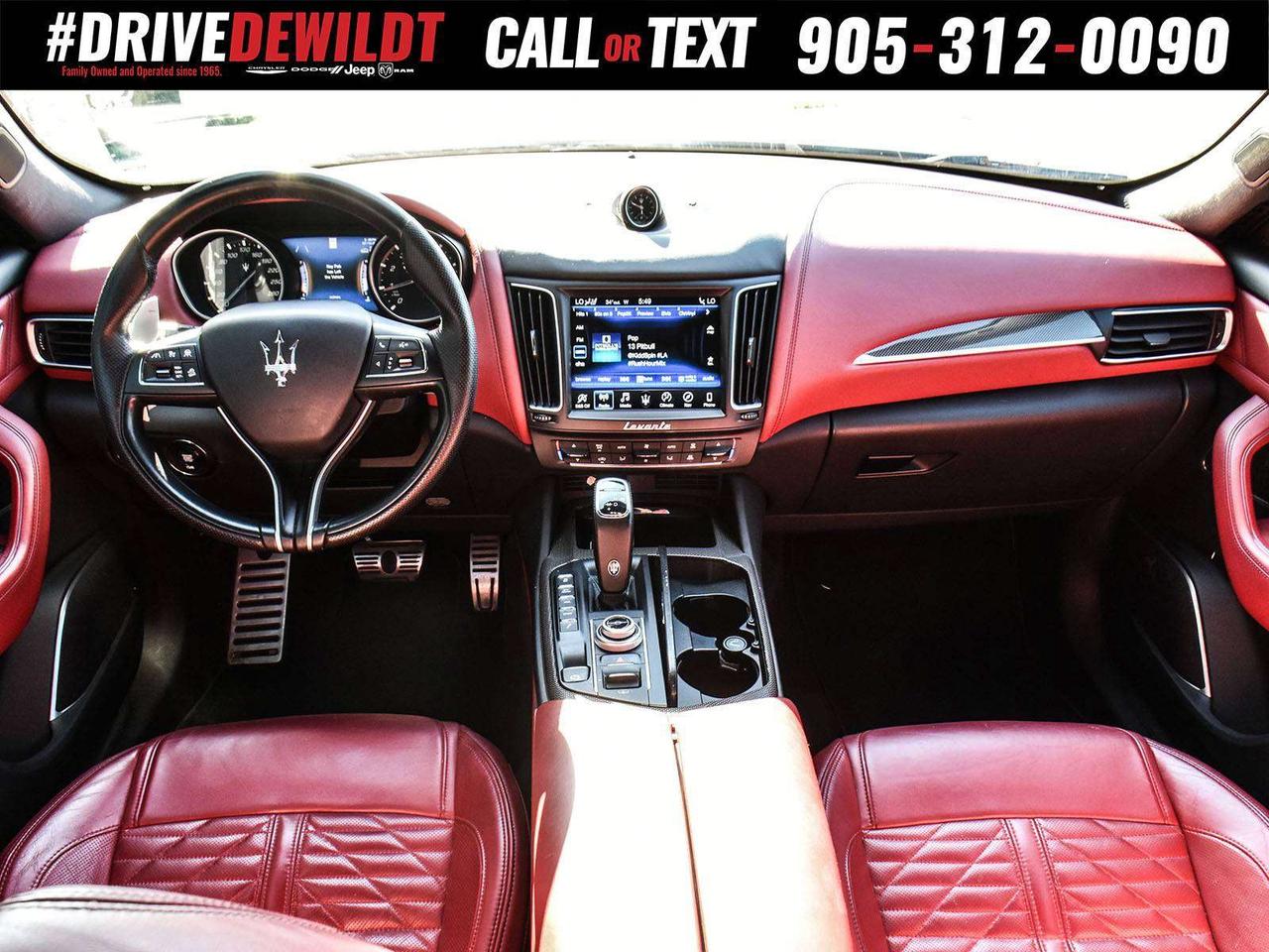 2019 Maserati Levante S GRANSPORT   RED LEATHER   PANO ROOF Photo