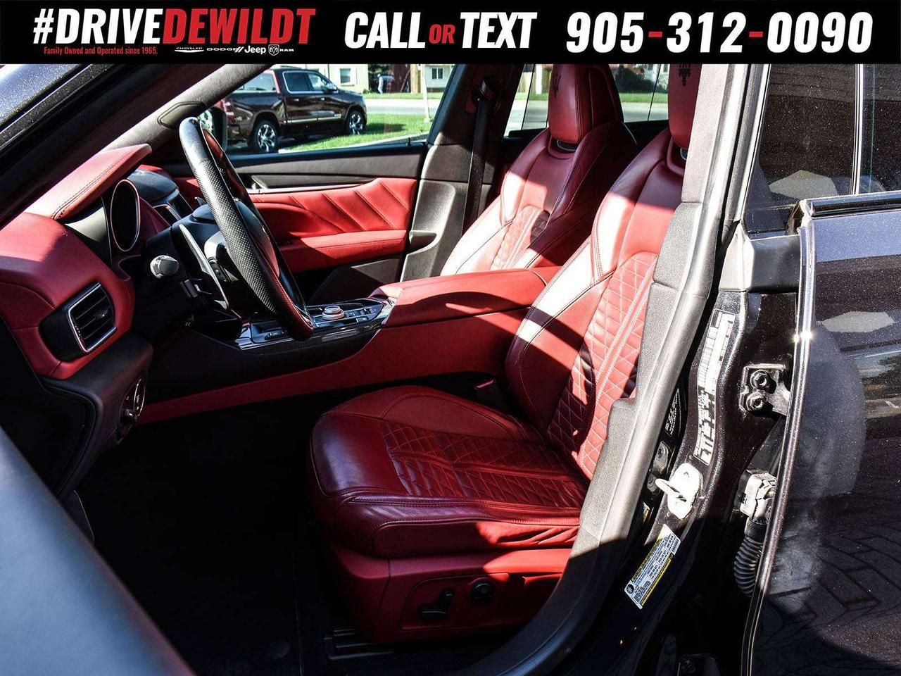 2019 Maserati Levante S GRANSPORT   RED LEATHER   PANO ROOF Photo