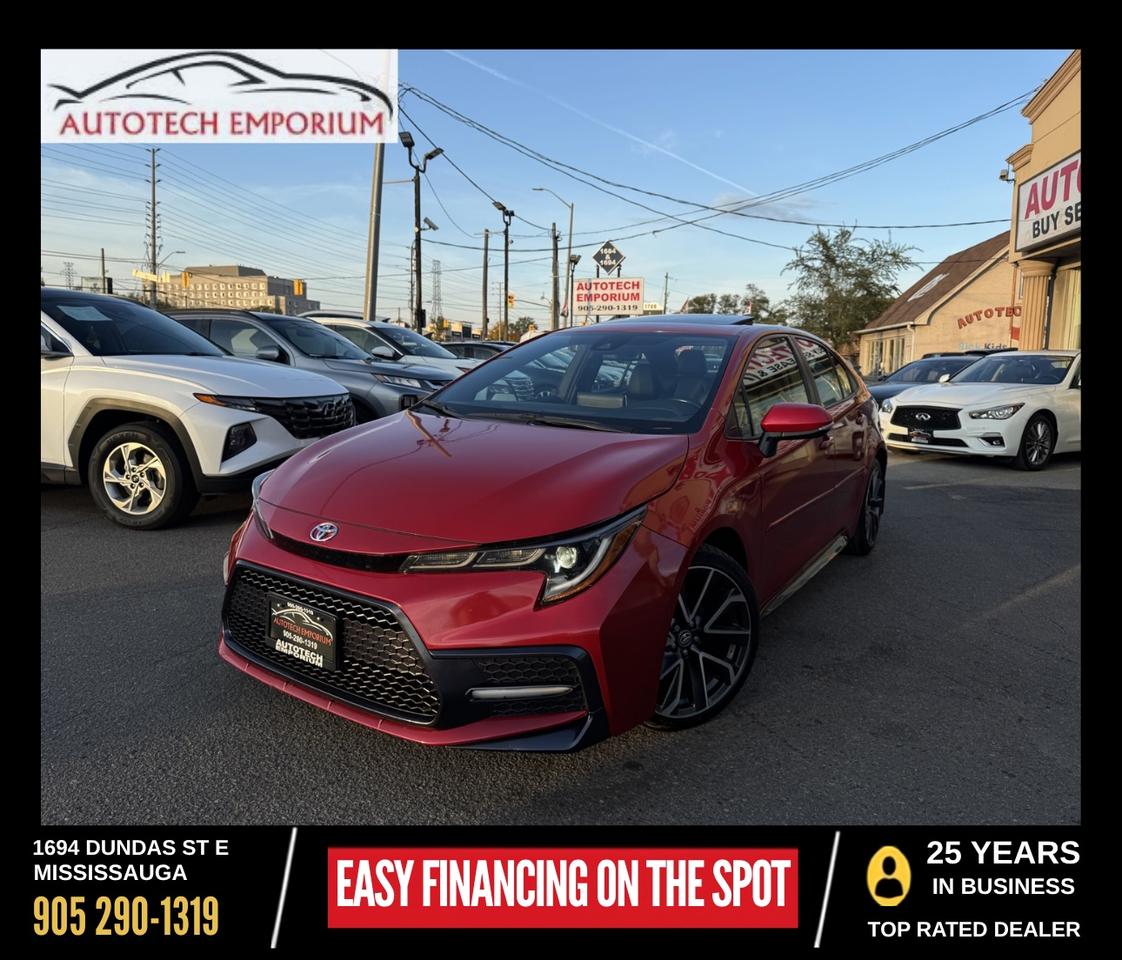 2020 Toyota Corolla XSE   Leather   Sunroof   Push Start Photo0