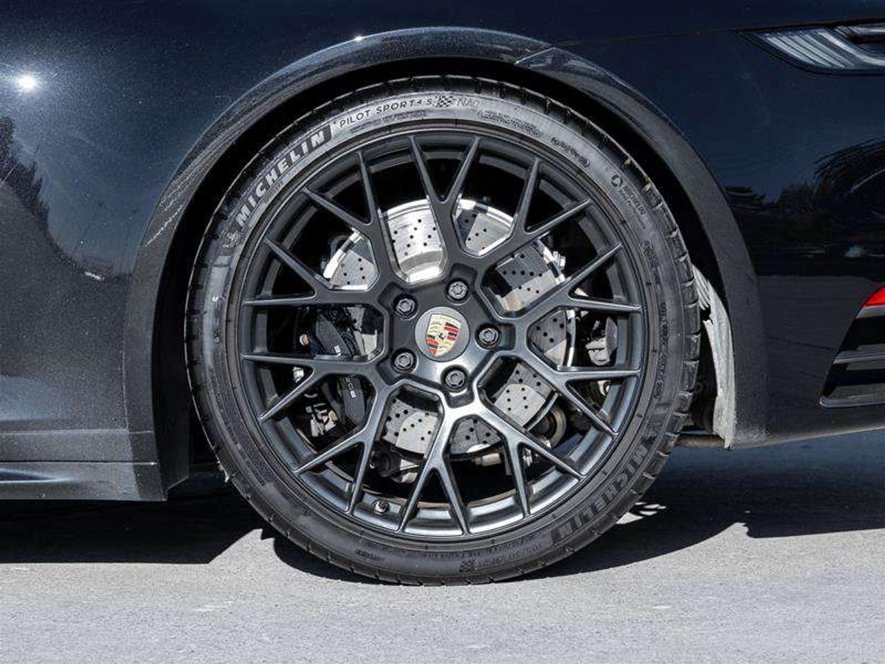 2024 Porsche 911 Carrera 4S Coupe CPO Premium Pkg Sport Pkg i.c.w. Manual Transmission SportDesign Side Skirts 20/21 Photo