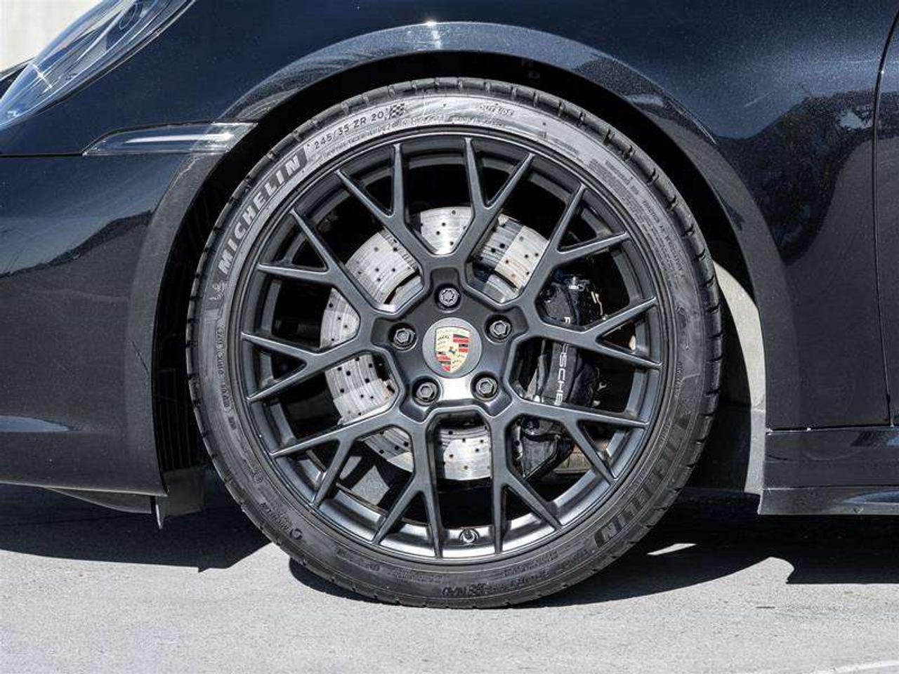 2024 Porsche 911 Carrera 4S Coupe CPO Premium Pkg Sport Pkg i.c.w. Manual Transmission SportDesign Side Skirts 20/21 Photo