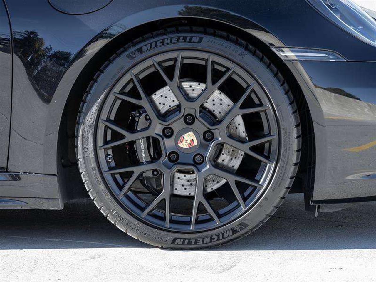 2024 Porsche 911 Carrera 4S Coupe CPO Premium Pkg Sport Pkg i.c.w. Manual Transmission SportDesign Side Skirts 20/21 Photo