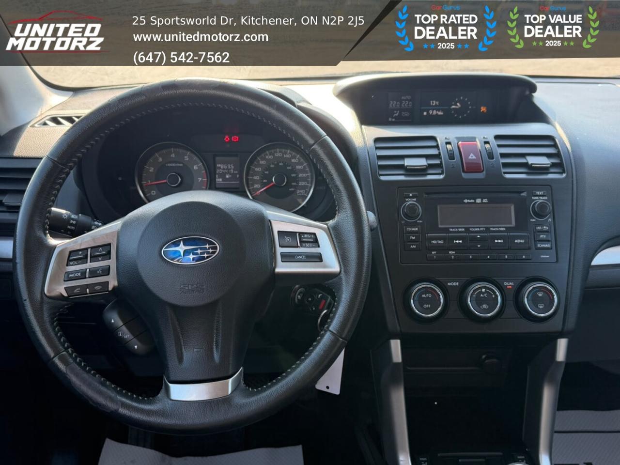 2015 Subaru Forester 2.5i Touring MANUAL AWD 4cyl~SAFETY CERTIFIED Photo