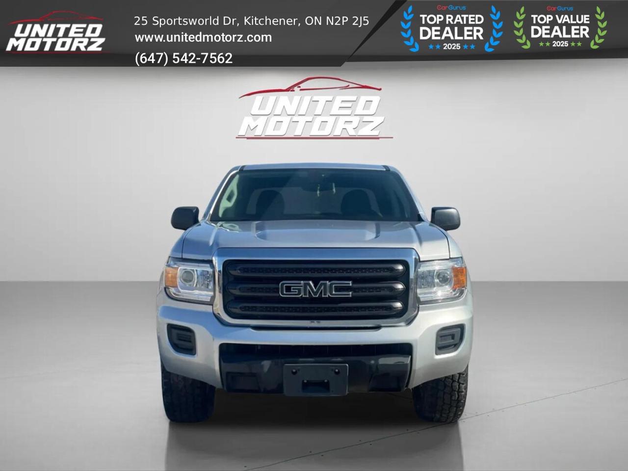 2017 GMC Canyon CREW CAB 128.3" RWD 3.6L 6cyl~SAFETY CERTIFIED~ Photo