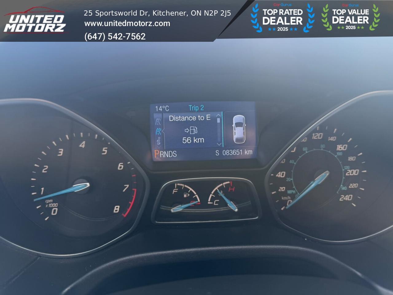 2014 Ford Focus SE HB  FWD 2.0L~SAFETY CERTIFIED~ Photo
