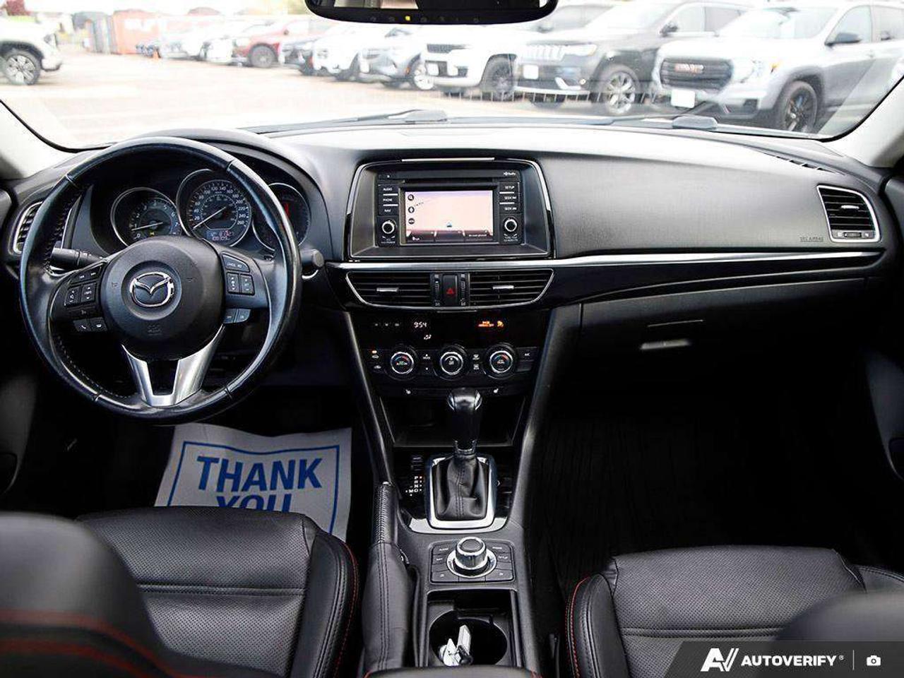 2015 Mazda 6 GRAND TOURING, 2.5L 4-CYL, AUTO, BOSE, LEATHER, SNOWS, 1-OWNER, CERTIFIED AS-TRADED! Photo