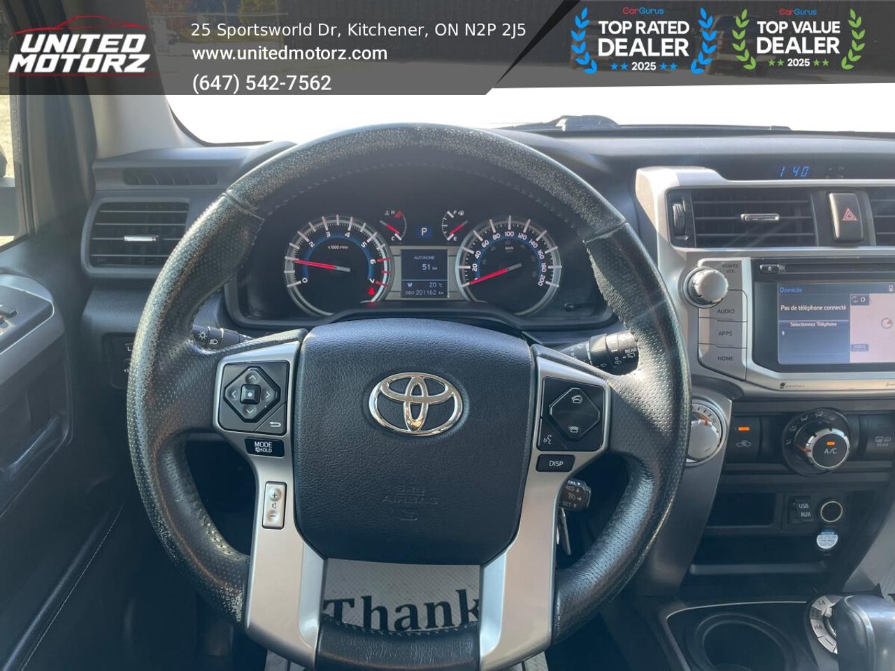 2016 Toyota 4Runner SR5 4WD 4.0L V6~SAFETY CERTIFIED~ Photo