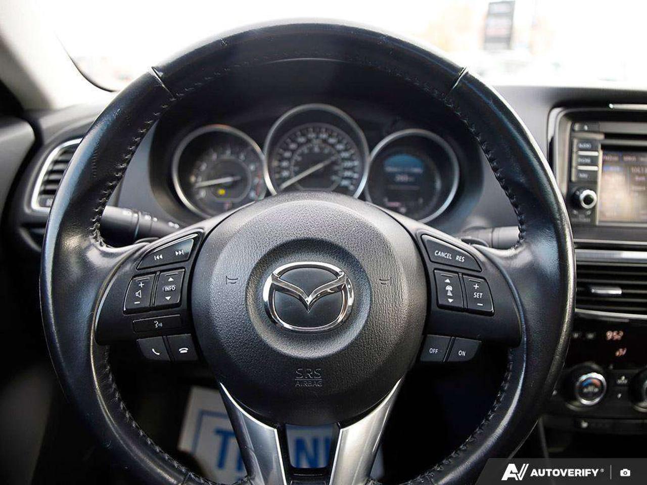 2015 Mazda 6 GRAND TOURING, 2.5L 4-CYL, AUTO, BOSE, LEATHER, SNOWS, 1-OWNER, CERTIFIED AS-TRADED! Photo