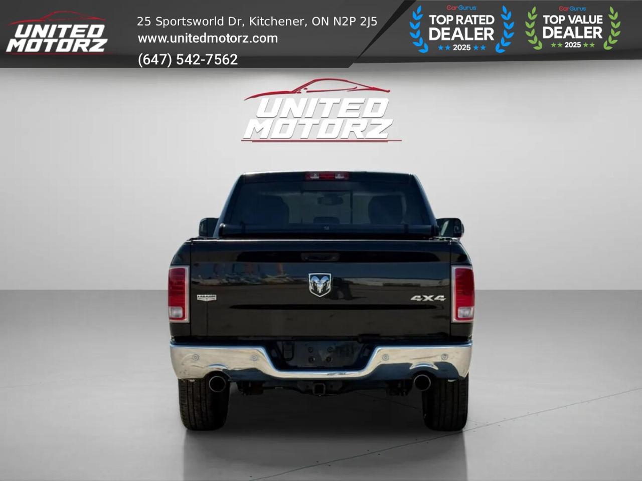 2015 RAM 1500 Laramie ECO DIESEL CREW CAB 4WD 3.0L 6cyl~SAFETY C Photo