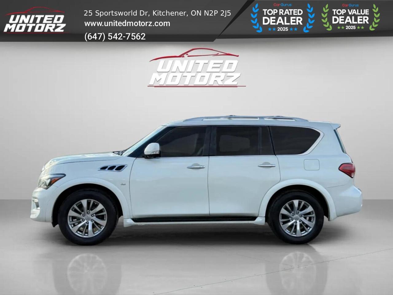 2015 Infiniti QX80 RWD 5.6L V8~SAFETY CERTIFEID~ Photo