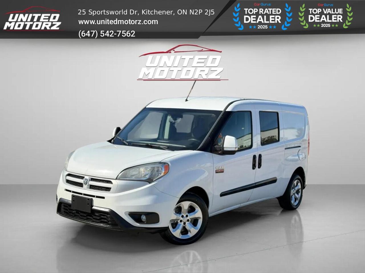2016 RAM ProMaster City CARGO VAN SLT 2.4L~SAFETY CERTIFIED~ Photo5