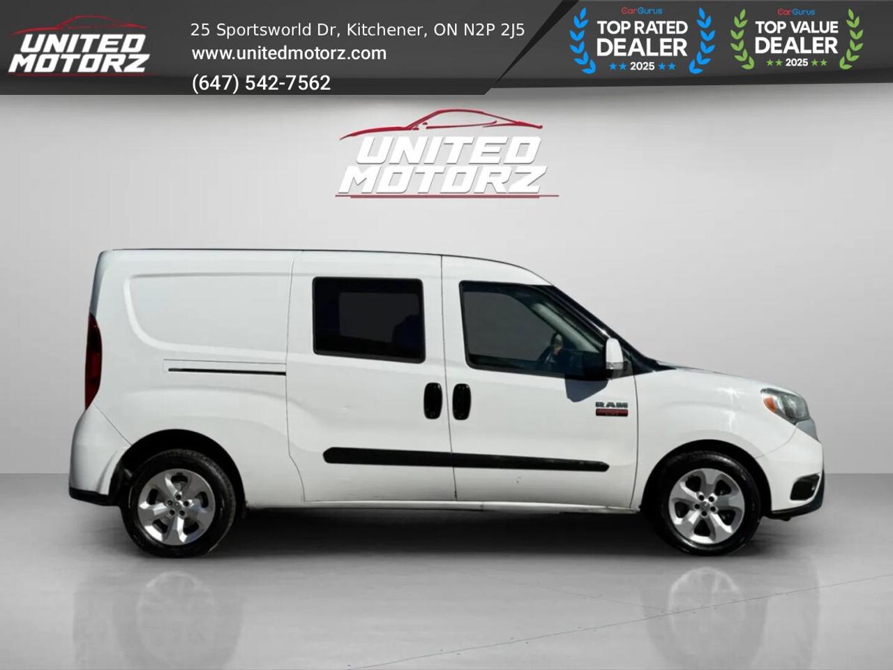 2016 RAM ProMaster City CARGO VAN SLT 2.4L~SAFETY CERTIFIED~ Photo