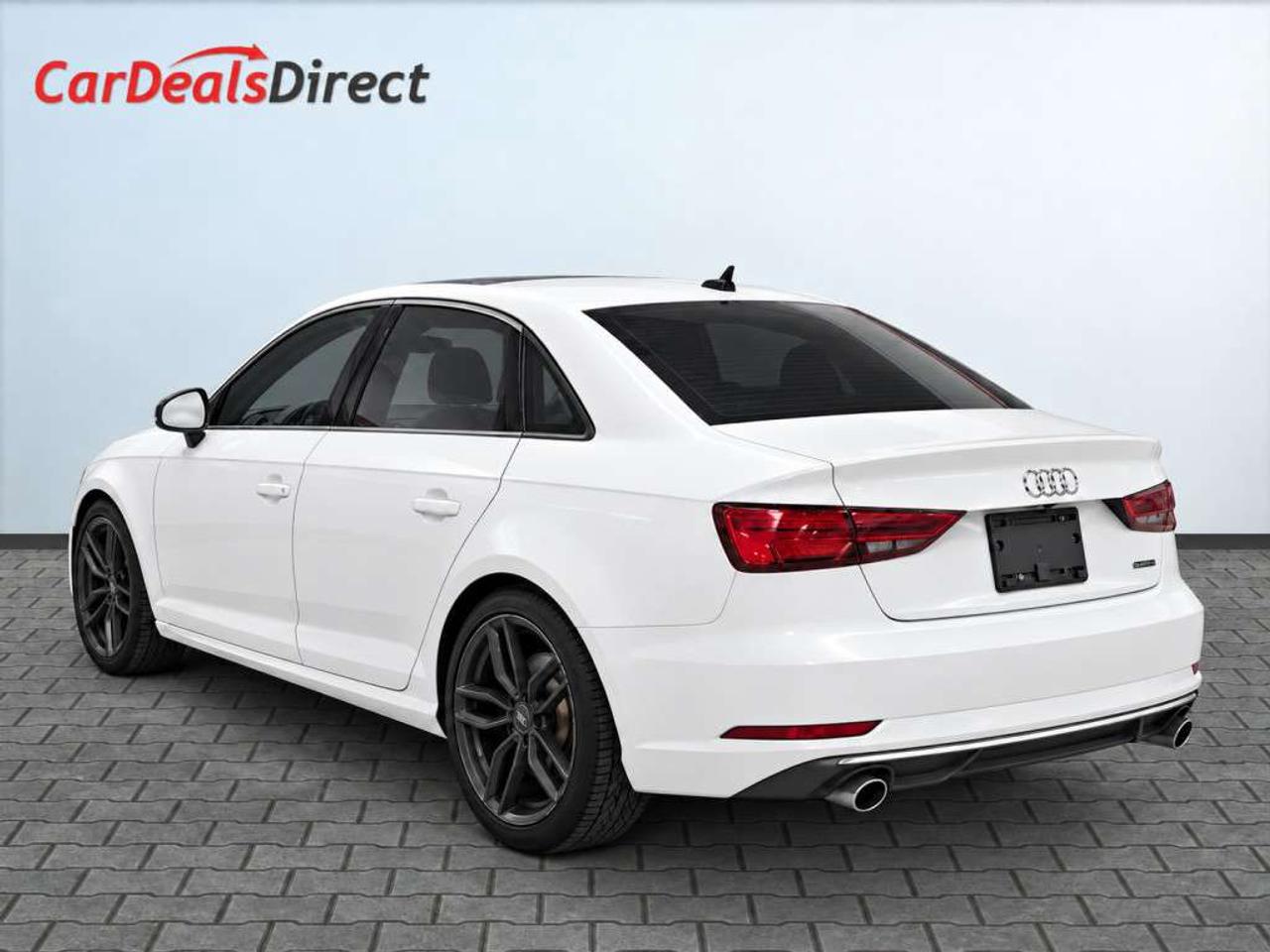 2019 Audi A3 AWD  Komfort Quattro   Black Wheels   Leather   Sunroof Photo