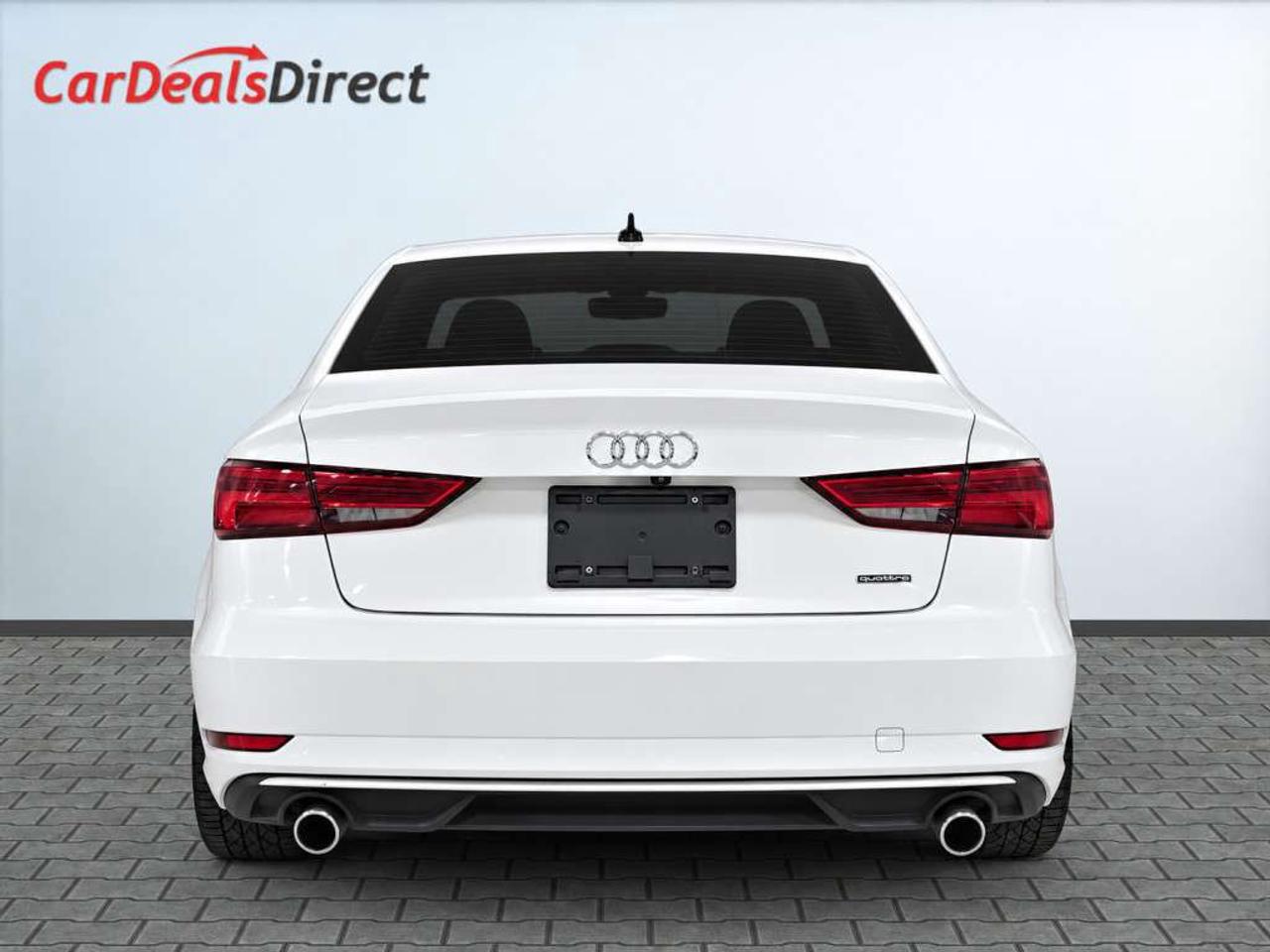 2019 Audi A3 AWD  Komfort Quattro   Black Wheels   Leather   Sunroof Photo