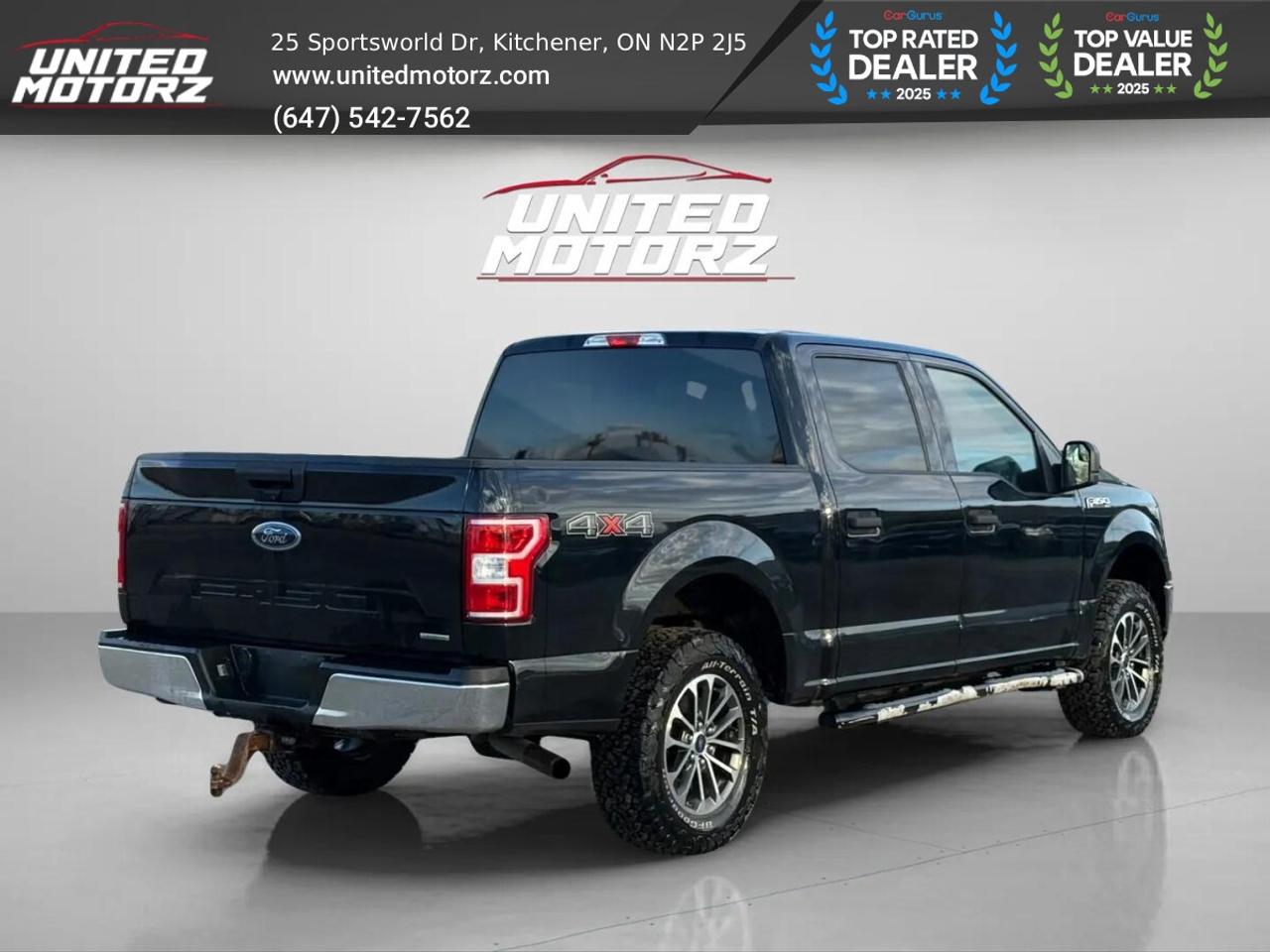 2018 Ford F-150 XLT SUPER CREW 5.5' BOX 4WD 2.7L 6cyl~SAFETY CERTI Photo
