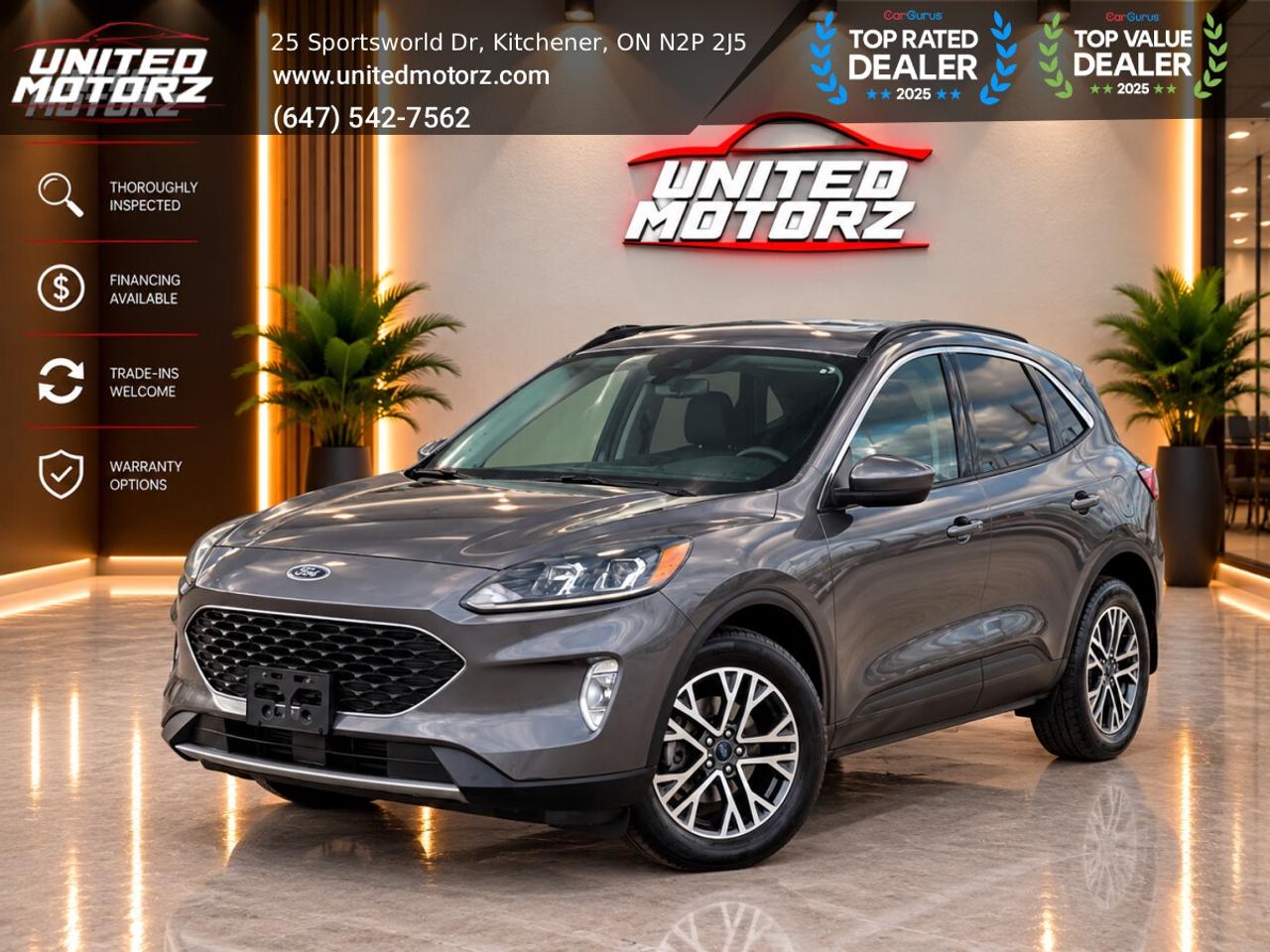 2021 Ford Escape SEL AWD 2.0L~SAFETY CERTIFIED~ONE OWNER~ Photo0