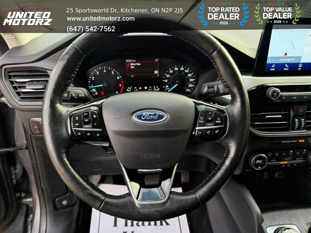 2021 Ford Escape SEL AWD 2.0L~SAFETY CERTIFIED~ONE OWNER~ Photo