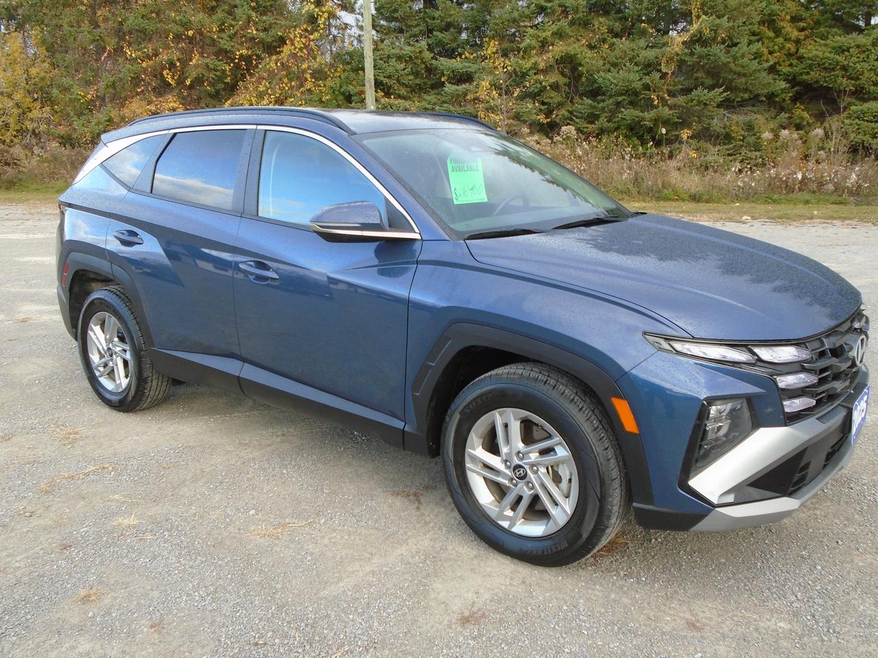Blue 2025 Hyundai Tucson SUV / Crossover All-Wheel Drive Automatic