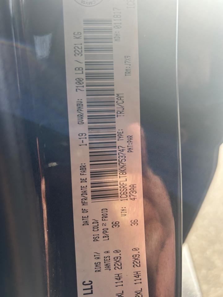 2019 RAM 1500 SPORT Photo