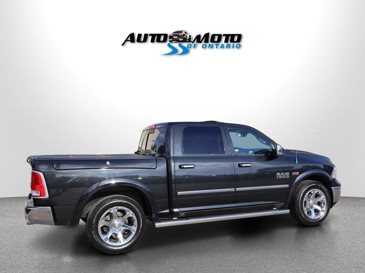 2017 RAM 1500 LARAMIE CERTIFIED *SERVICE HISTORY* CAMERA NAV BLUETOOTH LEATHER HEATED SEATS SUNROOF CRUISE ALLOYS Photo